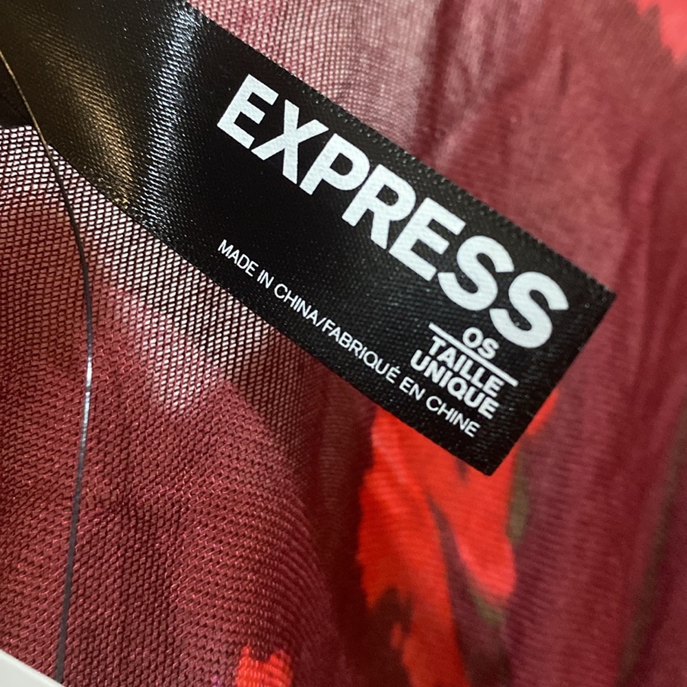 New Express Floral Kimono shawl cover up with arm holes - Picture 4 of 8